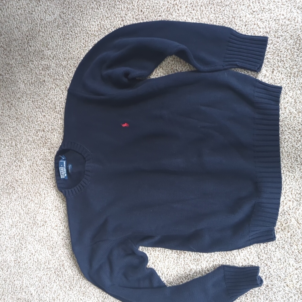 Classic Cotton Navy Crewneck